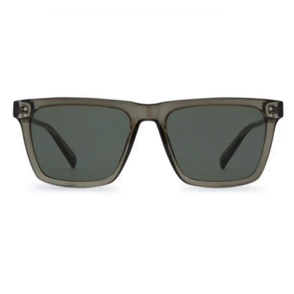 NWT- DOT DASH by Billabong SUNGLASSES BUZZY - VINTAGE GREY TRANS/VINTAGE GRN